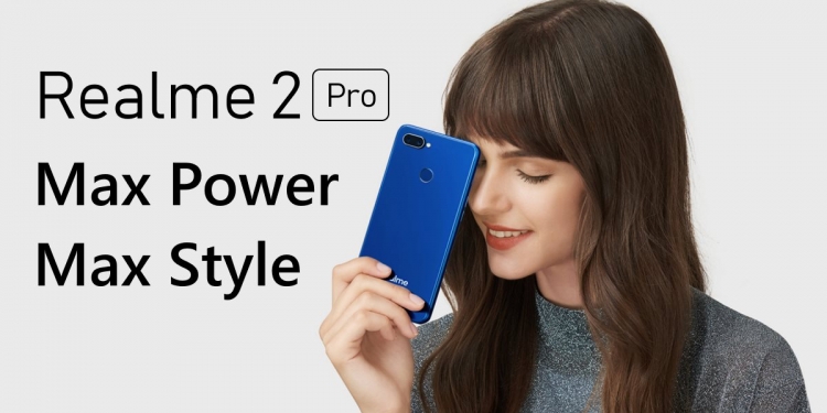 Biru Laut warna baru Realme 2 Pro, diskaun RM100 pada 12.12