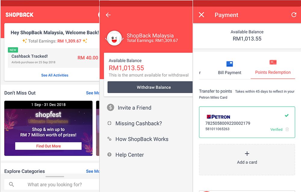 Tunai Di Shopback Kini Boleh Ditukar Ke Mata Ganjaran Petron Miles Soyacincau Com