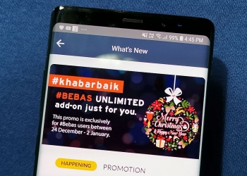 Promosi unifi mobile #BEBAS internet tanpa had hanya RM55 sebulan untuk masa terhad