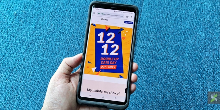 Beli 1 internet tanpa had, percuma lagi 1 di unifi mobile sempena 12.12