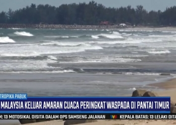 Bomba Sarankan Henti Aktiviti Pantai Sepanjang Minggu Ini