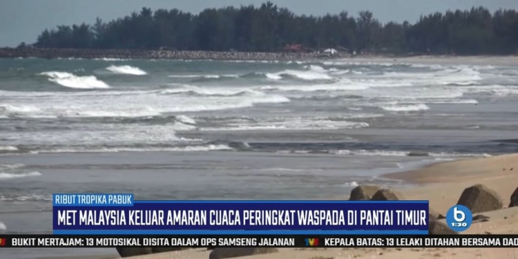 Bomba Sarankan Henti Aktiviti Pantai Sepanjang Minggu Ini