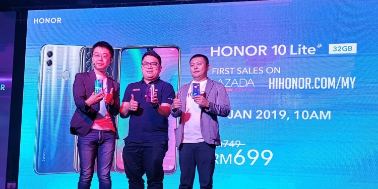 Honor 10 Lite pakar swafoto yang ringan harga