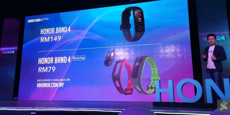 Pantau aktiviti larian lebih tepat dengan Honor Band 4 dan Band 4 Running
