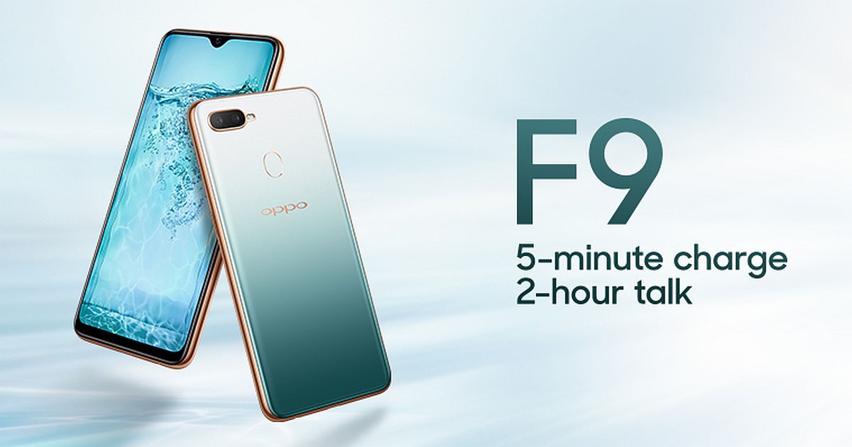  Warna terbaru OPPO F9 hadir dalam gabungan hijau putih 