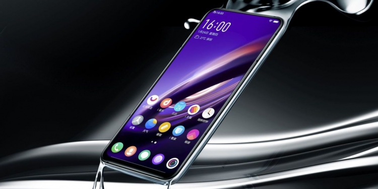 Vivo Apex 2019 tiada butang fizikal tiada lubang pengecas