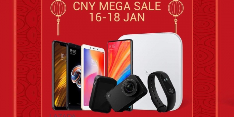 Xiaomi buat Promosi Tahun Baru Cina di Lazada