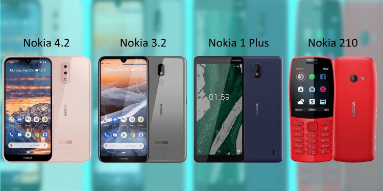 Gabungan 4 telefon baru Nokia ini ada 5 kamera belakang