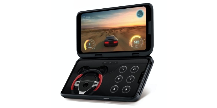 Konsep telefon boleh lipat LG V50 ThinQ 5G agak kuno