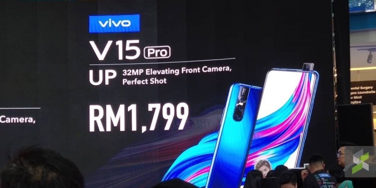 Vivo V15 dan V15 Pro dengan kamera tersembunyi dilancar di Malaysia