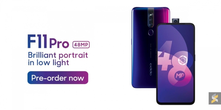 OPPO F11 Pro Dengan Kamera 48MP Dan Bateri 4,000mAh Diumumkan