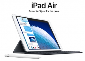 iPad Air kembali dengan sokongan pensil dan papan kekunci