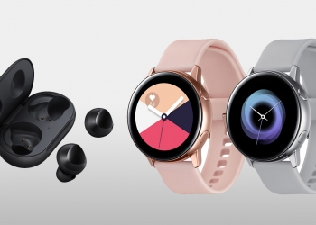 Samsung mula jual Galaxy Buds dan Galaxy Watch Active minggu depan
