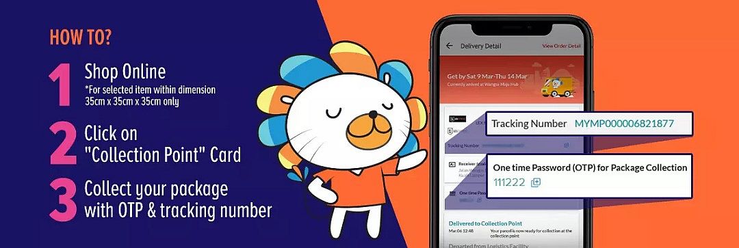 Tak Ada Di Rumah Atau Pejabat Lazada Boleh Hantar Ke Collection Points Soyacincau Com