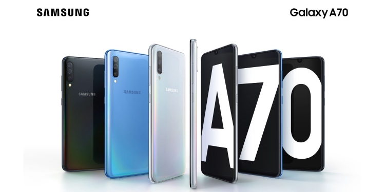 Galaxy A70 ada skrin dan bateri paling besar dalam keluarganya