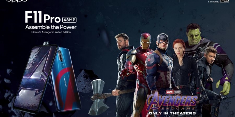 OPPO F11 Pro Avengers Edition akan dilancar serentak tayangan perdana