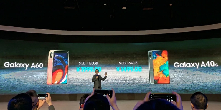 Galaxy A60 Rasmi Di China Dan Tampil Dengan Paparan Infinity-O