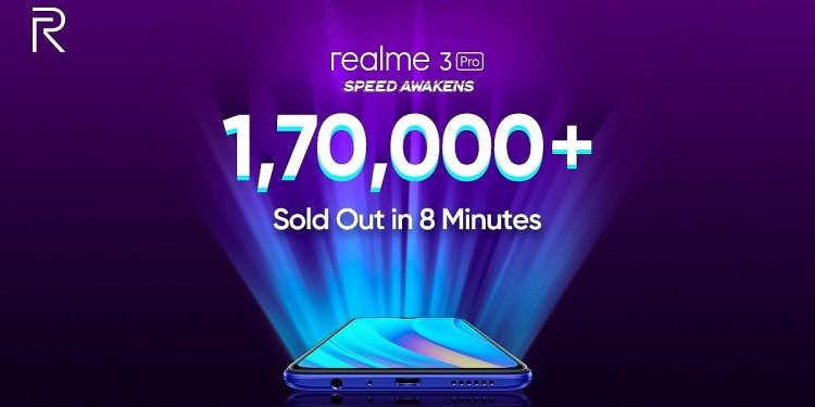 170 Ribu Realme 3 Pro Lesap Dalam Masa 8 Minit Saja