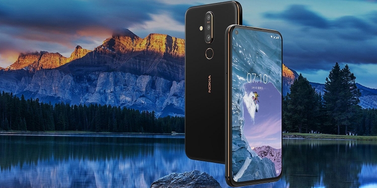 Nokia X71 ada skrin berlubang dan tiga kamera belakang