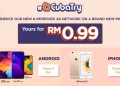 Beli telefon pintar berharga RM0.99 bersama kontrak dalam kempen U Mobile #UCubaTry