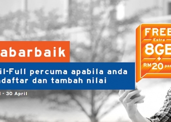 7 hari LTE tanpa had & 8GB data LTE percuma untuk pengguna baru Unifi Mobile