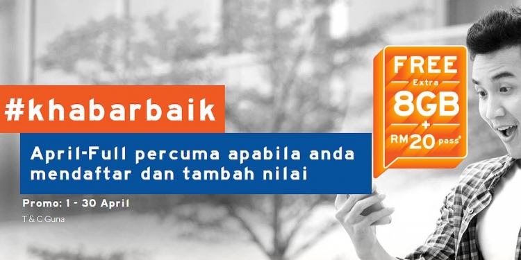 7 hari LTE tanpa had & 8GB data LTE percuma untuk pengguna baru Unifi Mobile
