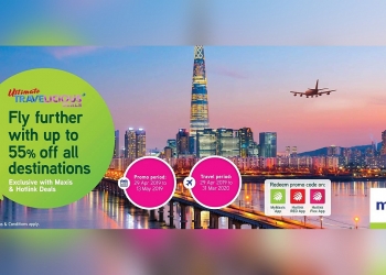 Pengguna Telco Maxis? Anda Dapat Diskaun Sehingga 55% Untuk TIket Penerbangan Anda