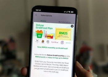 Beli Pelan GrabFood Deluxe RM25 dan terima penjimatan bernilai RM125