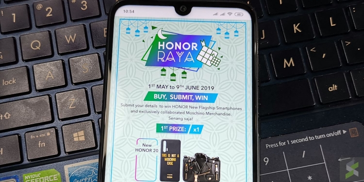 Hadiah percuma dan telefon Honor 20 menanti pembeli Honor Raya