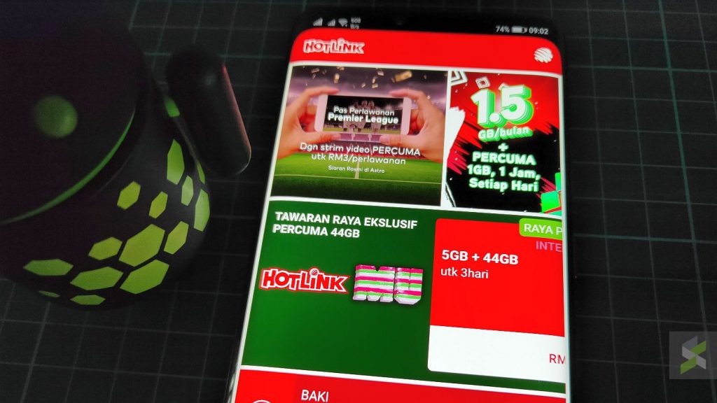 Pengguna Hotlink boleh dapat 44GB data percuma dalam 