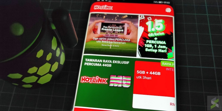 Pengguna Hotlink boleh dapat 44GB data percuma dalam promosi HotlinkMU RAYA