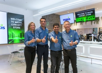 Maxis perkenal kedai konsep digital serba baru yang lebih mesra pengunjung