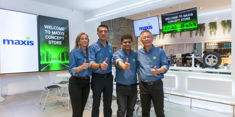 Maxis perkenal kedai konsep digital serba baru yang lebih mesra pengunjung