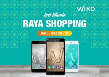 Tawaran minit akhir Raya dengan Wiko