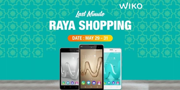 Tawaran minit akhir Raya dengan Wiko