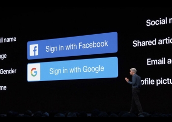 Apple Bangunkan Alternatif Yang Lebih Selamat Daripada Google & Facebook Sign In