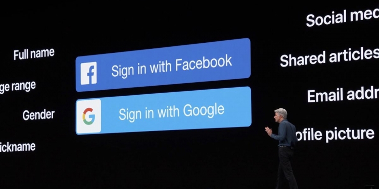 Apple Bangunkan Alternatif Yang Lebih Selamat Daripada Google & Facebook Sign In