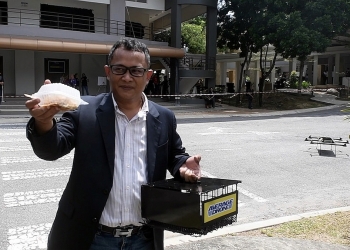 Di Cyberjaya, Makanan Akan Dihantar Menggunakan Drone