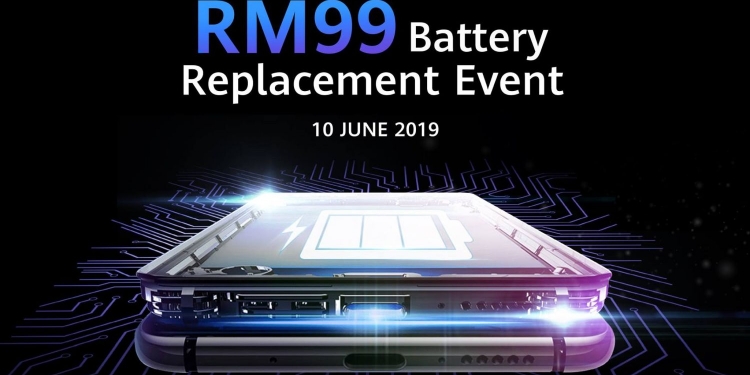 Kempen ganti bateri Huawei dan Honor hanya RM99 bermula hari ini