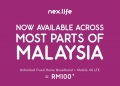 Nex.life meluaskan liputan ke hampir seluruh Malaysia