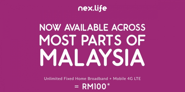 Nex.life meluaskan liputan ke hampir seluruh Malaysia