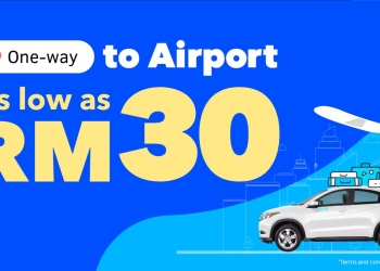 Pergi ke KLIA dari serendah RM30 dengan SOCAR