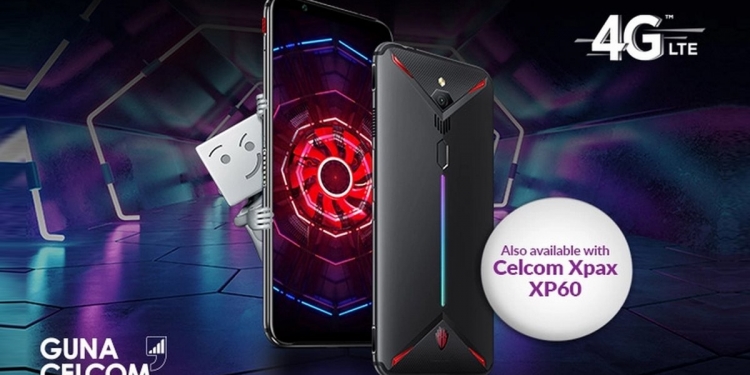Nubia Red Magic 3 ditawarkan eksklusif di Celcom dari serendah RM499