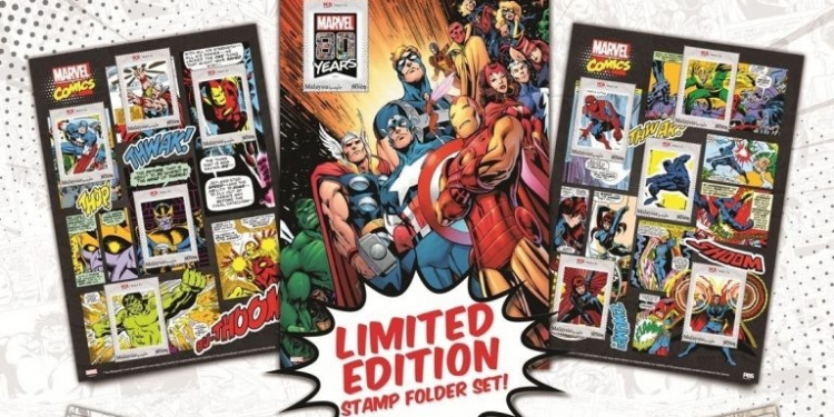Setem Edisi Marvel Pos Malaysia Boleh Kayakan Koleksi Anda