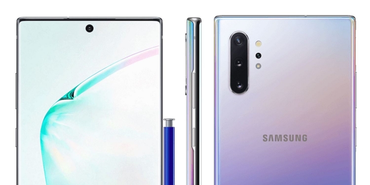 Rupa rasmi Galaxy Note 10 dan Note 10+ mula tersebar