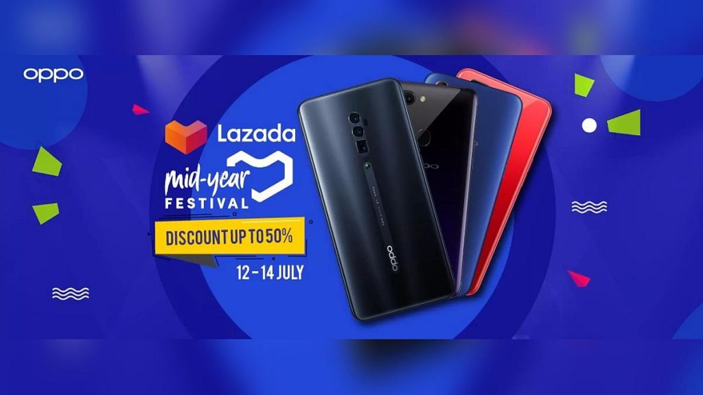 OPPO Sertai Promosi Lazada Mid-Year Festival Dengan 