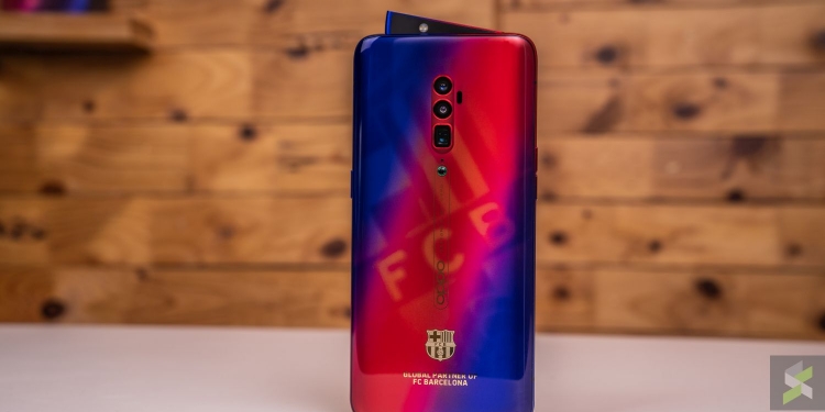 Oppo Reno FC Barcelona akan dijual di Malaysia minggu depan