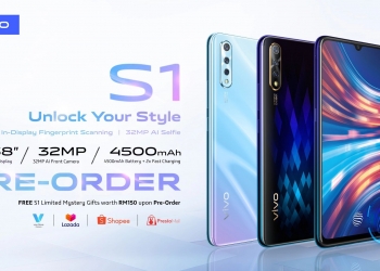 Tempahan awal Vivo S1 ada hadiah percuma bernilai RM149