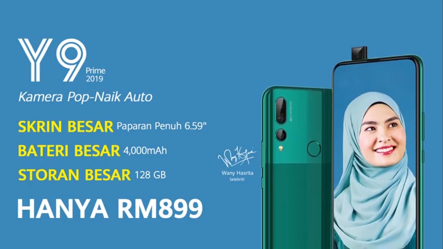 Huawei Y9 Prime 2019 Tiba Di Malaysia Dengan Harga Lebih Rendah Dari Jangkaan Soyacincau Com