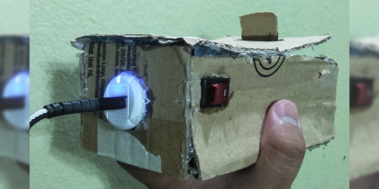 Adik pintar cipta sendiri powerbank untuk abang